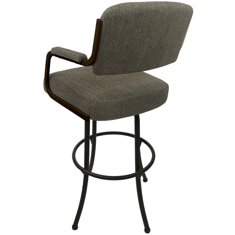 Tabouret pivotant 30,00 po Maun, Brun