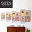 Impression encadrée Colorblock Cocktail II - bois massif-900053708-900053709