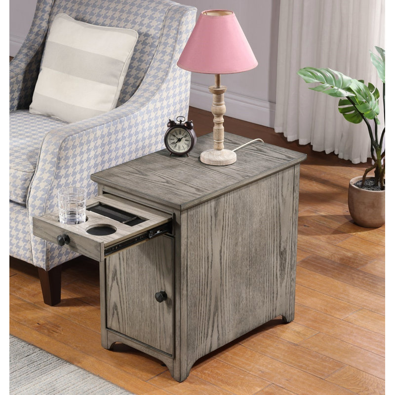 Table d'appoint Chair, Gris