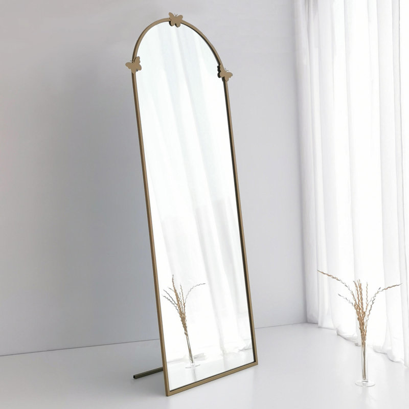 Burgan Metal Flat Floor Mirror