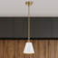 Luminaire suspendu conique à 1 lumière Gertie-1546514460