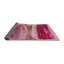 Tapis abstrait rose-314733369
