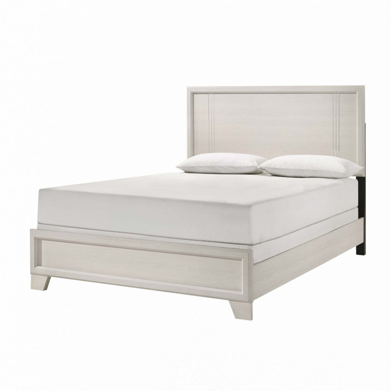 Mobilier de chambre à coucher contemporain à panneau 1pc, Grand