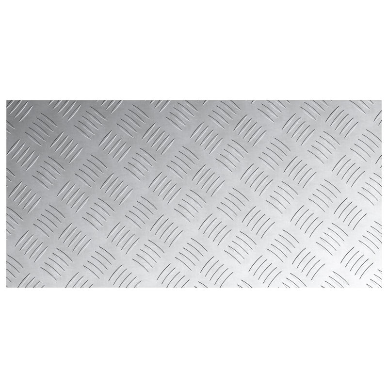 Aluminium Stair Treads Rectangular, Silver, Rectangle 40cm x 80cm