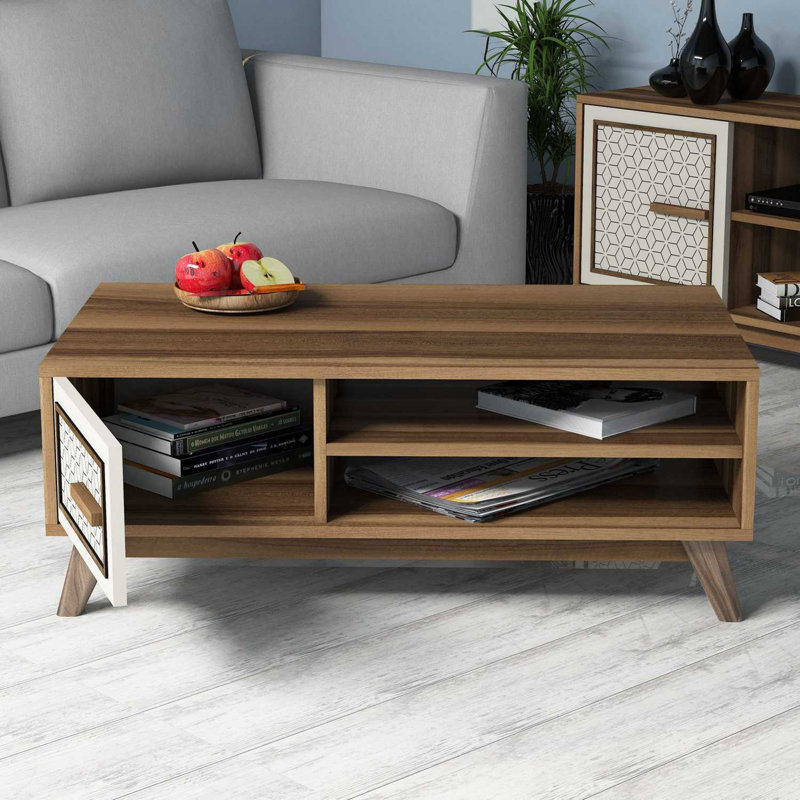 Table basse avec rangement Cronin