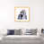Toile avec cadre en bois beige n'est pas disponible