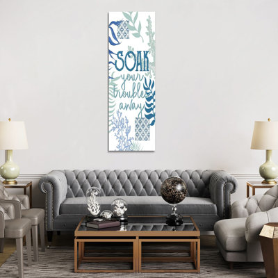 Under The Sea IV by Kimberly Allen - Wrapped Canvas Panoramic Print