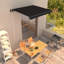 Auvent de terrasse rétractable manuel l 8 pi 2 po x P 9 pi 8 po anthracite