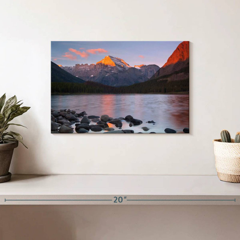 Coucher de soleil fantaisiste Alvord Montana, H 8 po x l 12 po