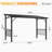 12  x 6 Ft Outdoor Grill Gazebo with Side Shelves, Galvanized Steel Lean-to Patio Shelter  for BBQ, Backyard, Poolside