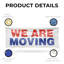 Bannière «We Are Moving»