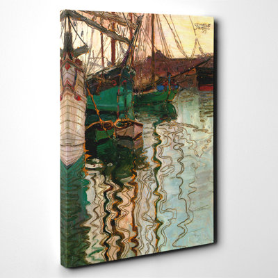 Egon Schiele - Wrapped Canvas Painting