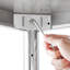 Table de travail en acier inoxydable 24 po x 36 po x 38 po