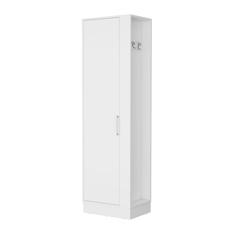 Greenville 2-Door 6-Shelf Tall Storage Cabinet White