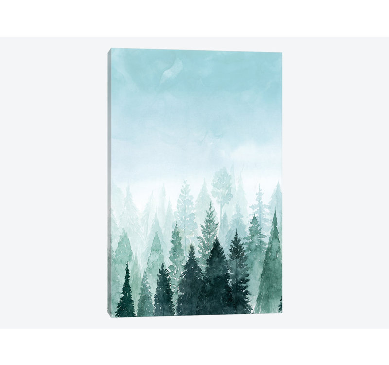 «Into the Trees I», reproduction sur toile, H 18 po x l 12 po x P 1,5 po, Pas de tapis, Toile tendue