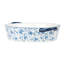 Moule à pâtisserie rond Bella Bakeware Heritage Garden Blue, 10 pouces, rue Strawberry