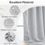 Aspire Homeware Linen 100% Blackout Curtain Pair for Hotel Style Bedroom Comfort-20591639-20591634