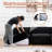 Revine 105'' Modular Compression Sectional Sofa With High-Density Foam And Corduroy Upholstery-121793518