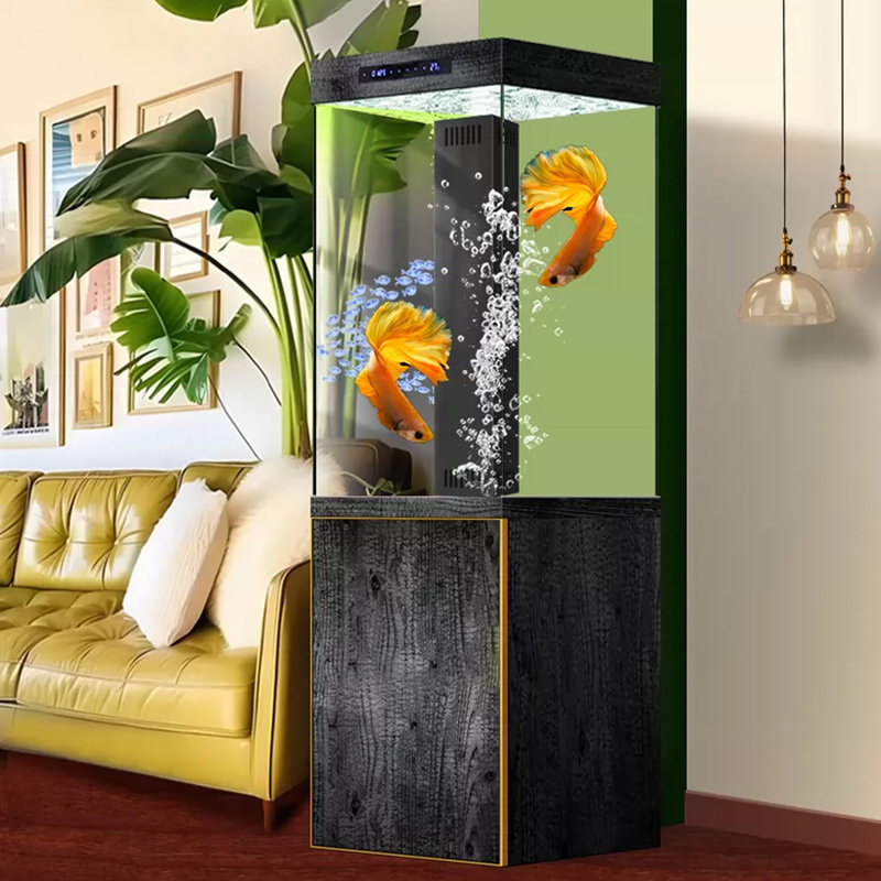 Aquarium 70-80 gallons, 19.69, Brun noyer
