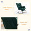 Chaise berçante en tissu Teddy-402982924