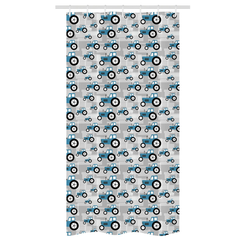 Geometric Shower Curtain, 72" H x 36" W