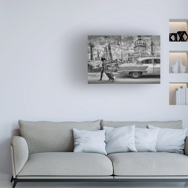 Andy Bauer Mi Habana, art sur toile, H 16 po x l 24 po
