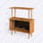 Marceille 3-Shelf Modern Buffet With Cabinet – Solid Wood Storage Sideboard