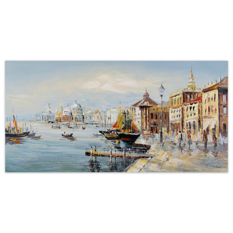 Acrylic Painting My Dream Of Venice