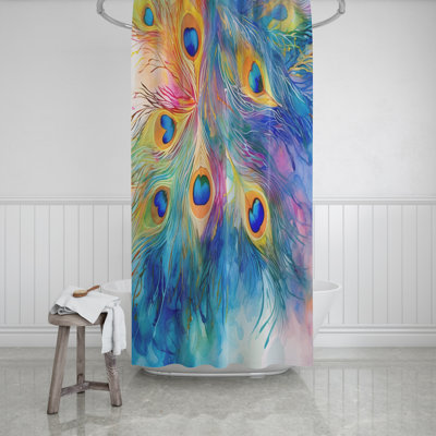 Borut Abstract Shower Curtain