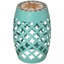 Table d'appoint ronde 12 "pour le patio, tabouret de pieds extérieur, table d'appoint en mosaïque de jardin, support pour plante