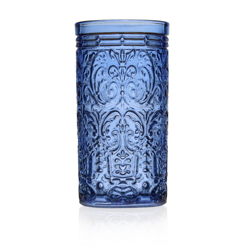 Verre à whisky 14 oz Jax, 4, Bleu