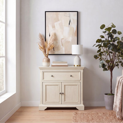 Commode 2 tiroirs 1 porte Reid