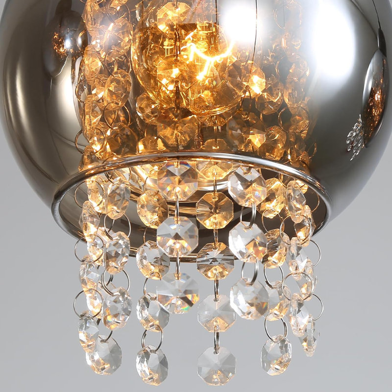 3 - Light Ceiling Pendant Light Black Cylinder