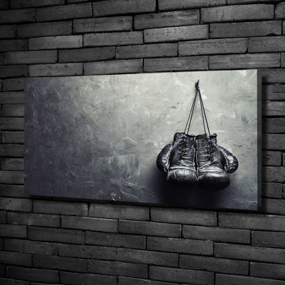 Boxing Gloves - Wrapped Canvas Print