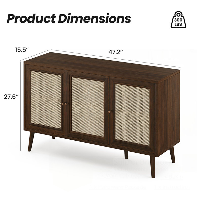 Buffet Natural Rattan