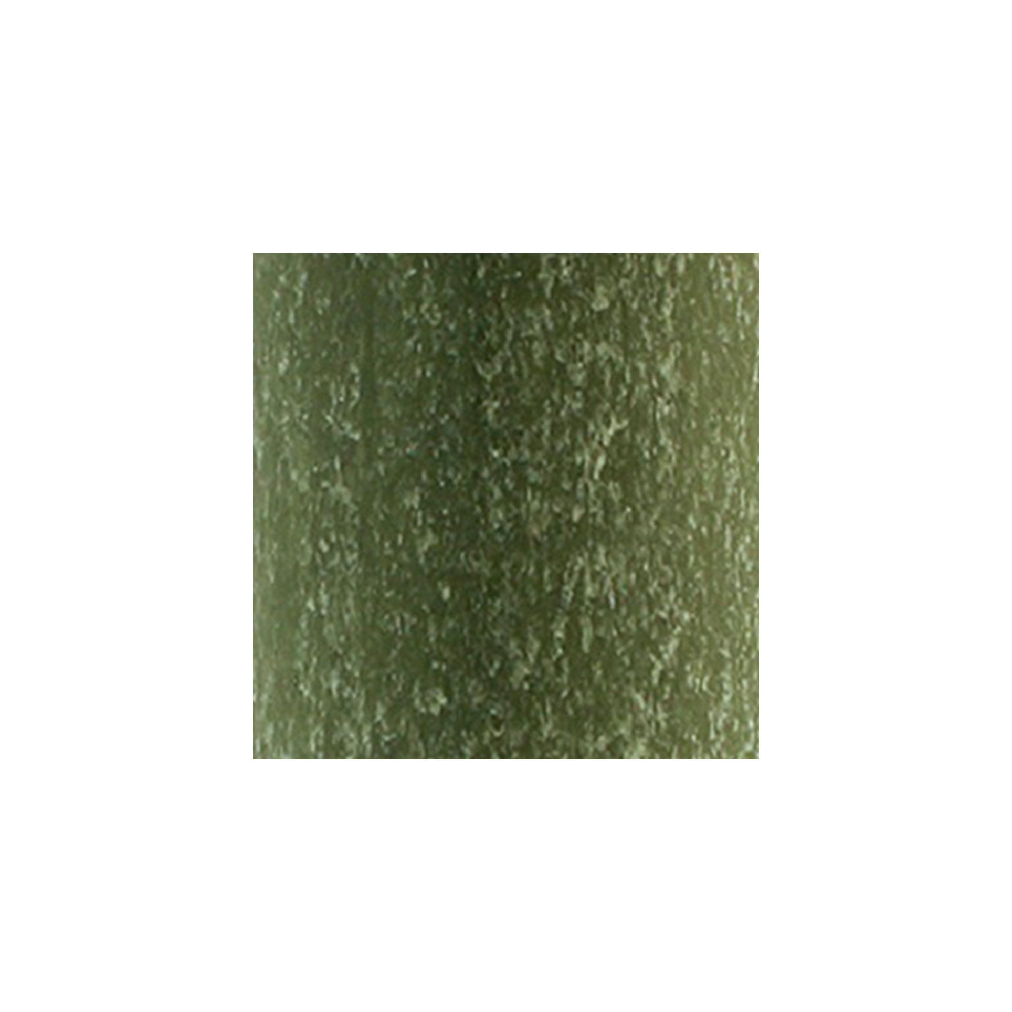 Unscented Taper Candle, Dark Olive