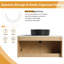 Ensemble de meuble-lavabo simple 36 po avec lavabo en céramique Haldor, ensemble de meuble-lavabo 36 po-289879243-298715427