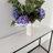 Evolve Genuine Marble 47" Console Table - White/Gold-1077769644-1077769645