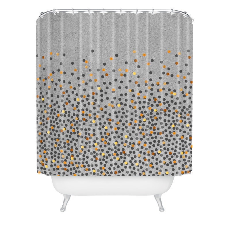 Polka Dots Shower Curtain
