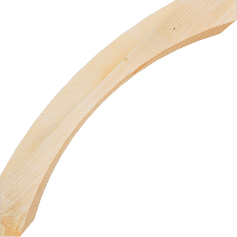 Genouillère Thorton, Sapin Douglas de 6 po (sciage brut), 36 po X P 36 po H