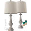 Lampe de table Campa en résine USB