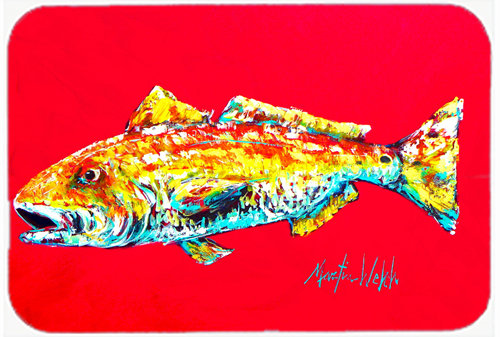 Caroline's Treasures Fish Alphonzo Glass Cutting Board