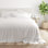 Ultra-Soft Double Brushed 6 Piece Sheet Set – Deep Pocket, Wrinkle Resistant, Fade Resistant Bedding