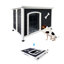 Grande niche pour chien en bois-646241700