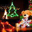 Ensemble de 3 lumières de Noël pour la maison