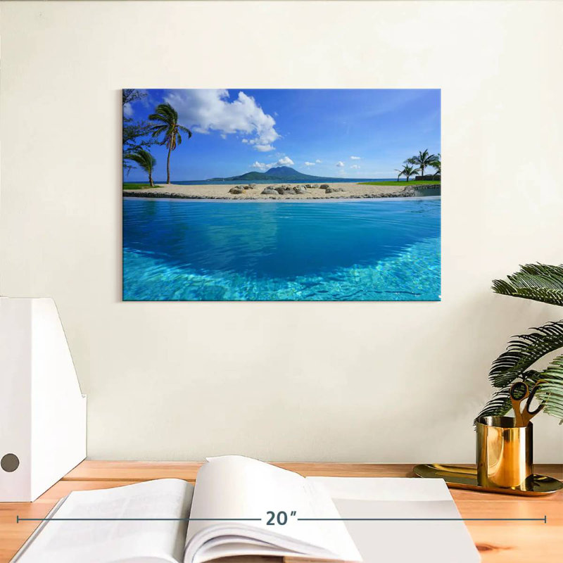 Gillard Nevis Peak, Saint-Kitts, H 8 po x l 12 po