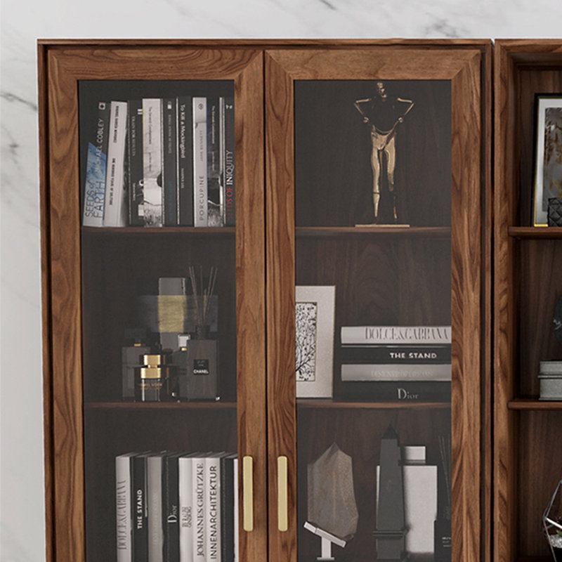 Bibliothèque légère de luxe rétro