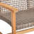 Natural + Grey With Wood Back And Seat Frame For A Relaxing Outdoor Experience-1733226085