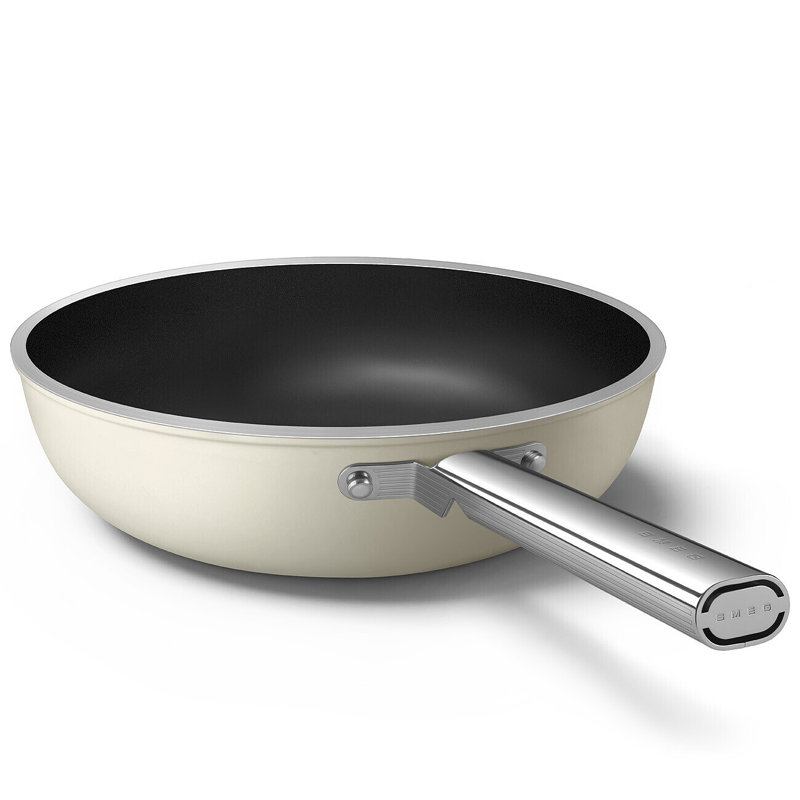 Poêle à frire antiadhésive Smeg 30 cm