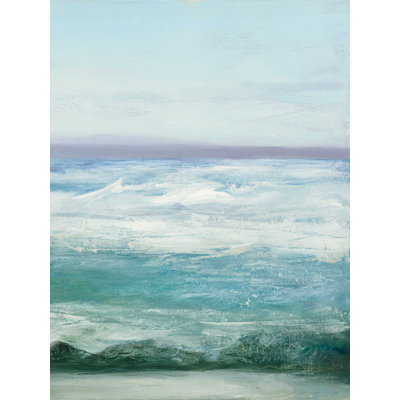 «Azure Ocean IV» par Julia Purinton, reproduction d'art sur toile tendue